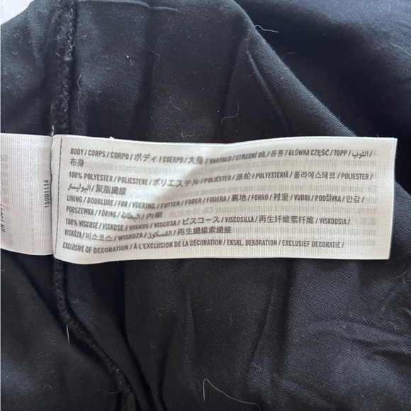 Abercrombie & Fitch Floral Long Sleeve Tie Front Midi Dress - Picture 9 of 10